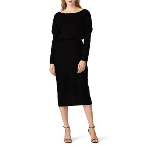 Rachel Zoe Emmaline Drape Back Velvet Dress - Picture 3 of 11